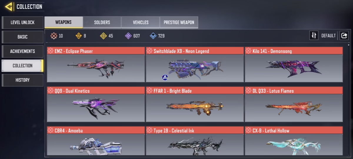 اکانت کالاف دیوتی موبایل کد 1368 3