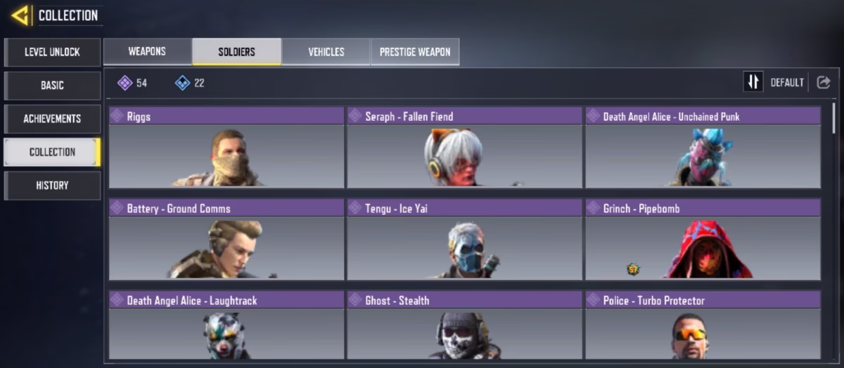 اکانت کالاف دیوتی موبایل کد 1376 - تصویر 3