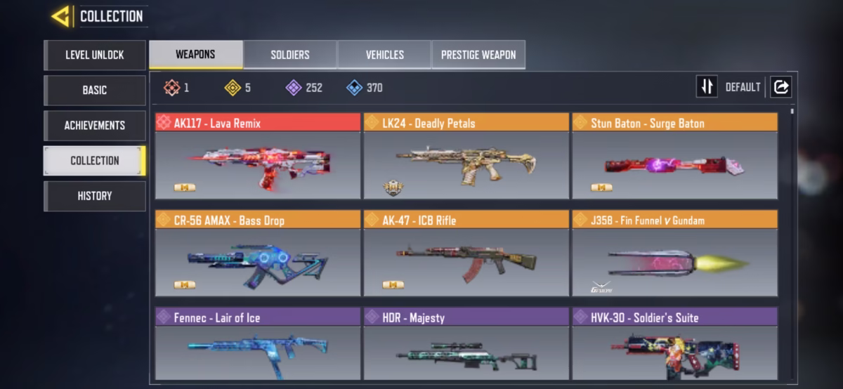 اکانت کالاف دیوتی موبایل کد 1374 3