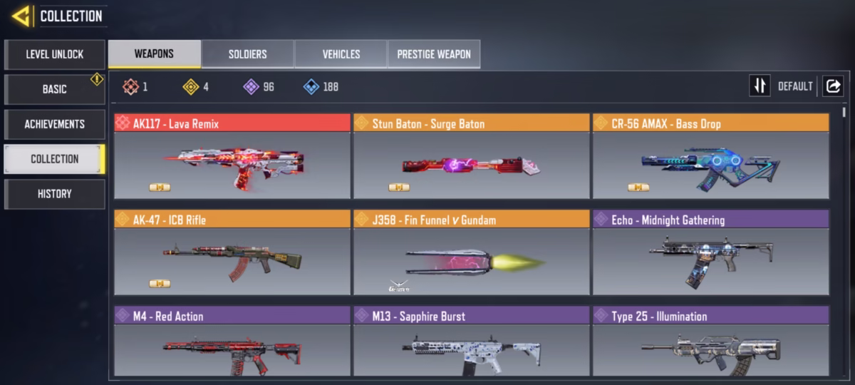 اکانت کالاف دیوتی موبایل کد 1393 - تصویر 4