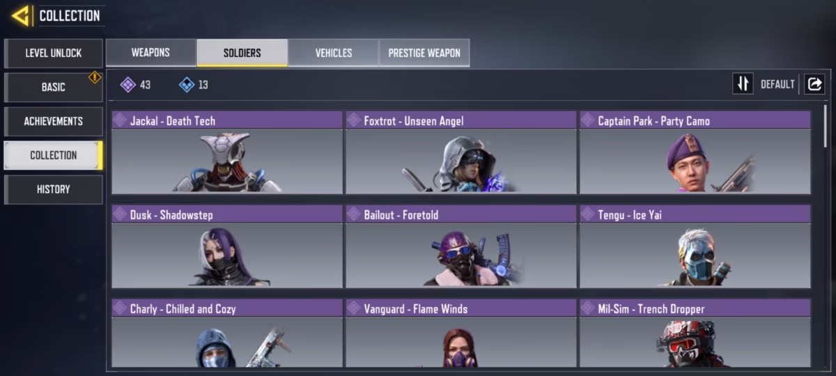 اکانت کالاف دیوتی موبایل کد 1393 - تصویر 3