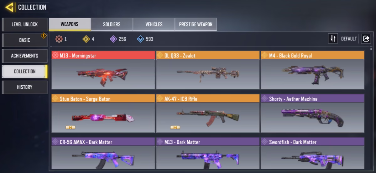 اکانت کالاف دیوتی موبایل کد 1377 - تصویر 2