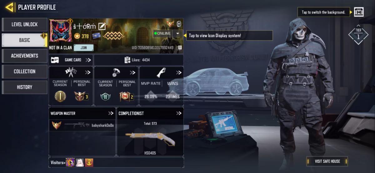 اکانت کالاف دیوتی موبایل کد 1377 - تصویر 4