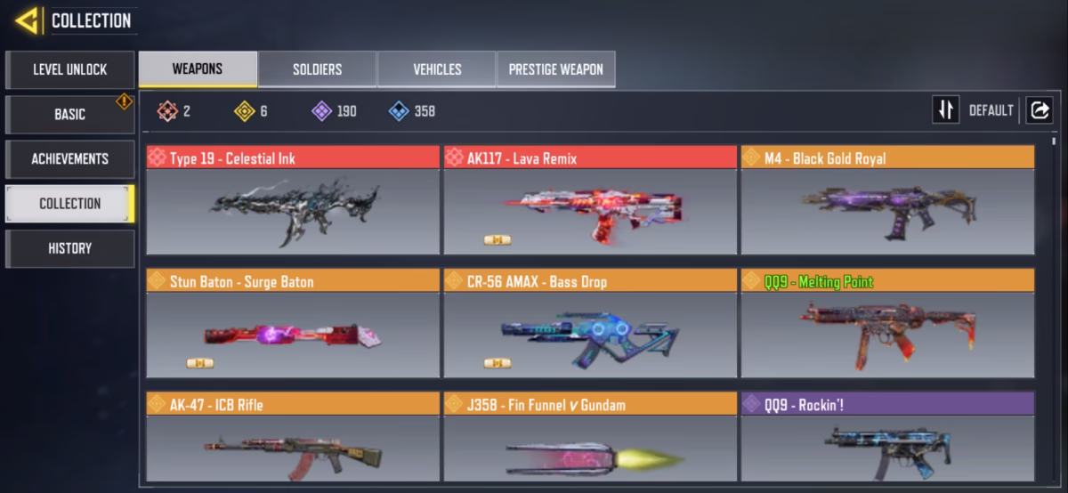 اکانت کالاف دیوتی موبایل کد 1378 - تصویر 2