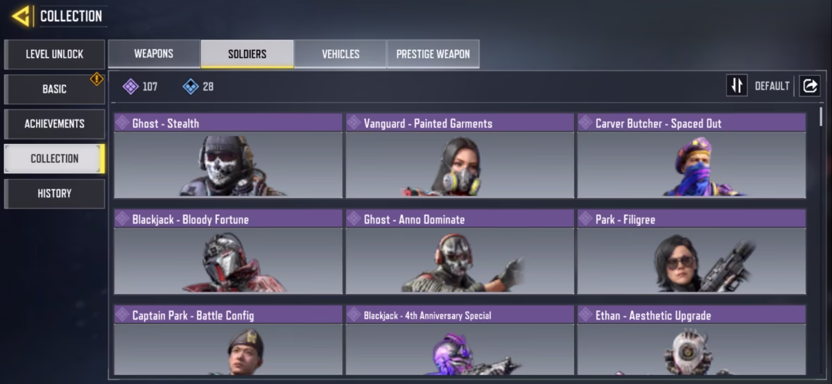 اکانت کالاف دیوتی موبایل کد 1378 - تصویر 3