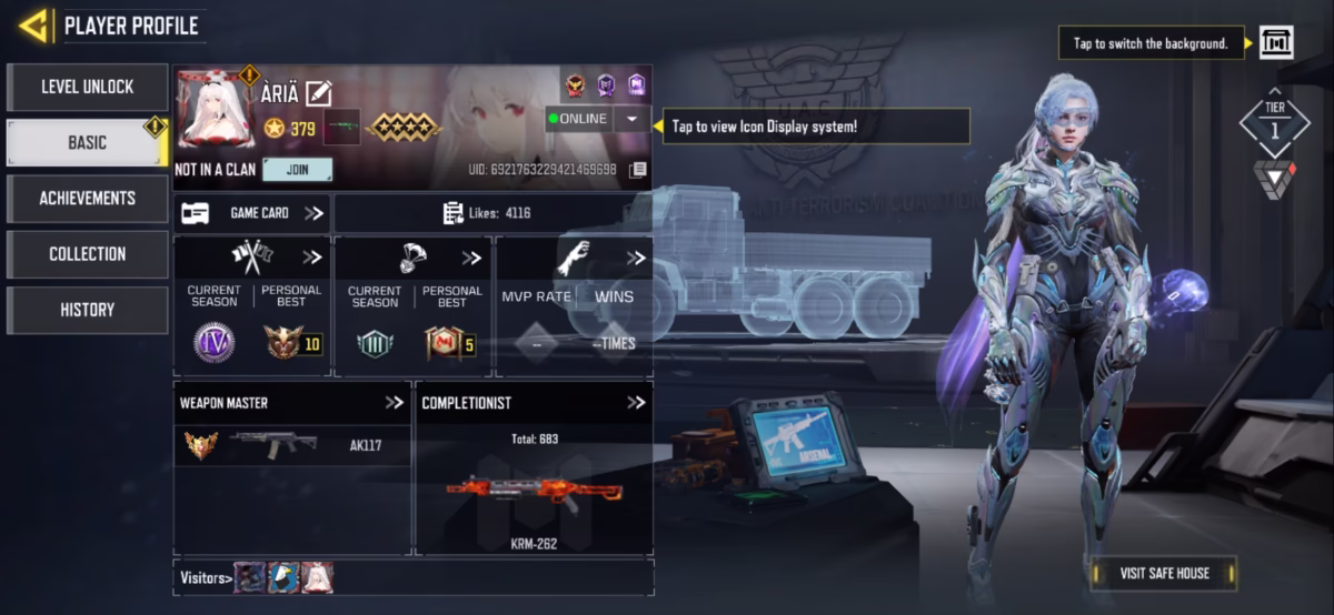 اکانت کالاف دیوتی موبایل کد 1381 - تصویر 4