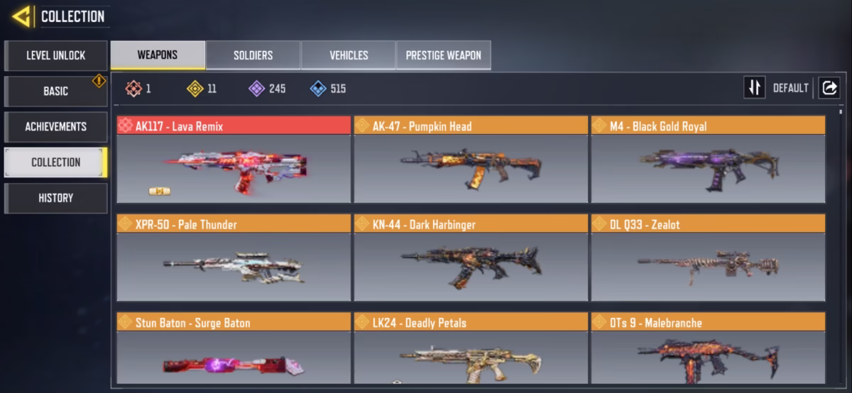 اکانت کالاف دیوتی موبایل کد 1380 - تصویر 2