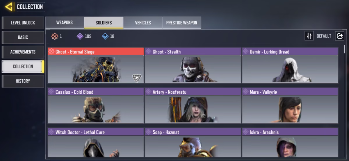 اکانت کالاف دیوتی موبایل کد 1382 - تصویر 4