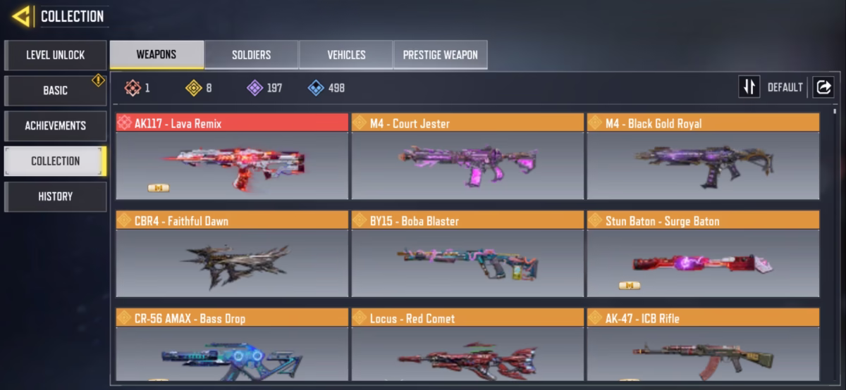 اکانت کالاف دیوتی موبایل کد 1383 - تصویر 2