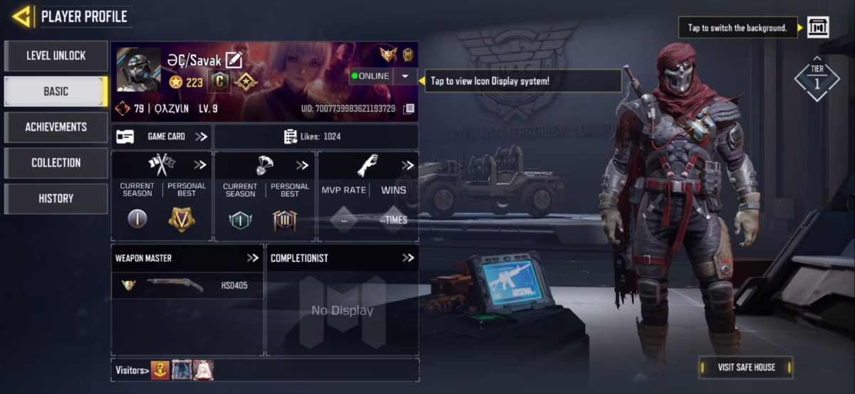 اکانت کالاف دیوتی موبایل کد 1384 - تصویر 4