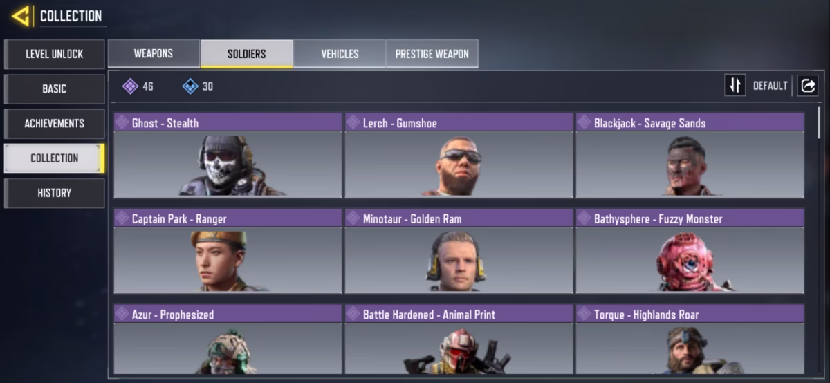 اکانت کالاف دیوتی موبایل کد 1384 - تصویر 3