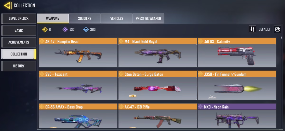 اکانت کالاف دیوتی موبایل کد 1384 - تصویر 2