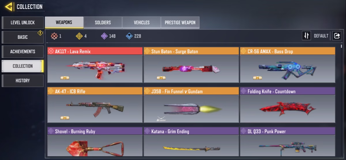 اکانت کالاف دیوتی موبایل کد 1385 - تصویر 2