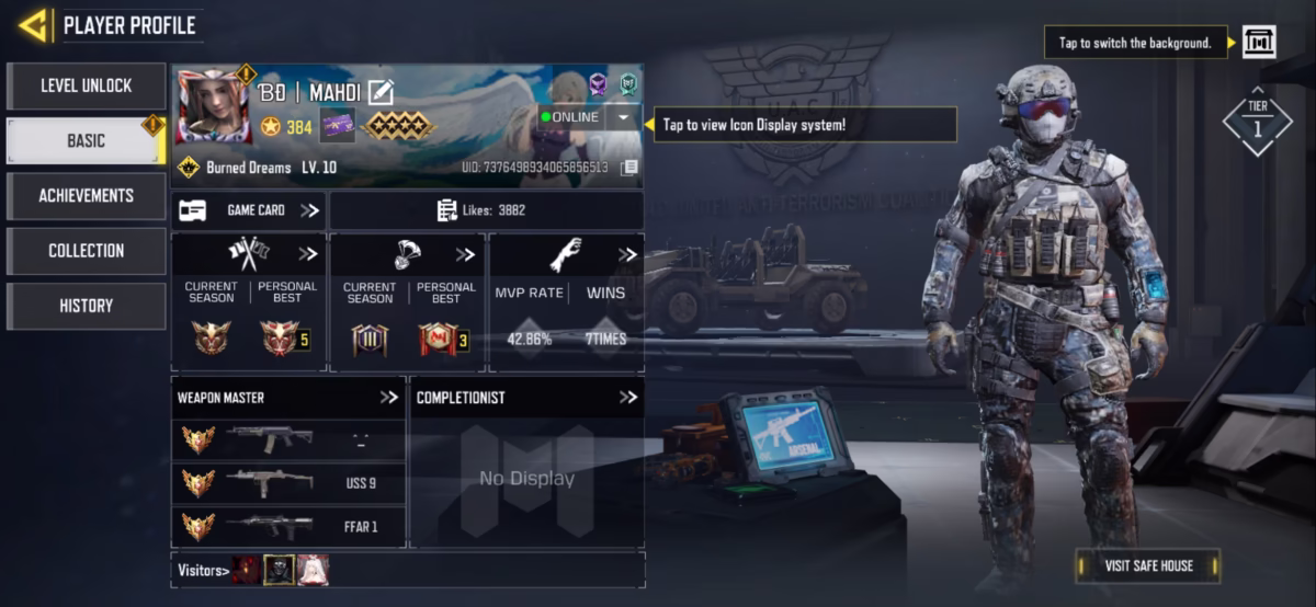 اکانت کالاف دیوتی موبایل کد 1385 - تصویر 4