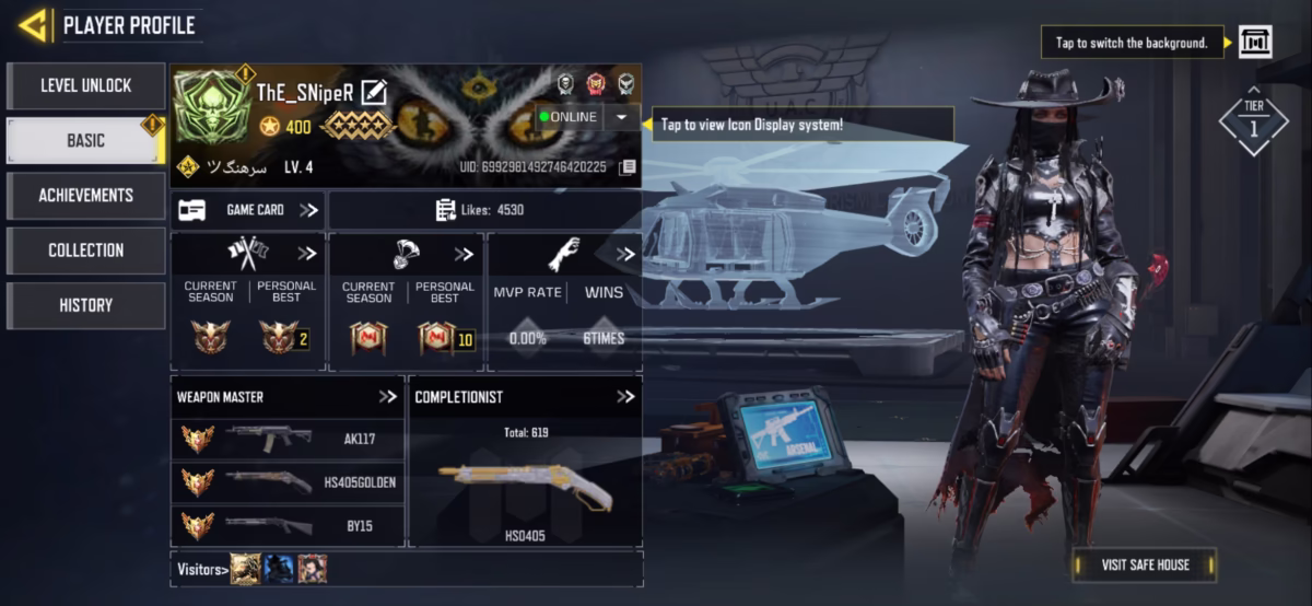 اکانت کالاف دیوتی موبایل کد 1391 - تصویر 4