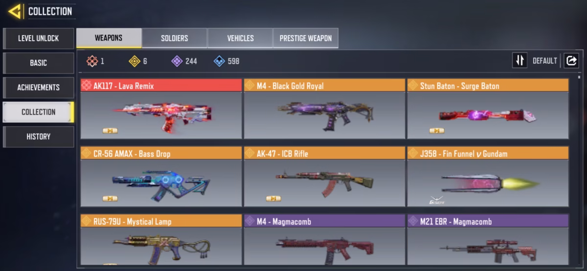 اکانت کالاف دیوتی موبایل کد 1400 - تصویر 2