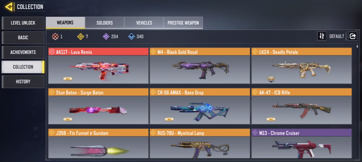 اکانت کالاف دیوتی موبایل کد 1405 - تصویر 2