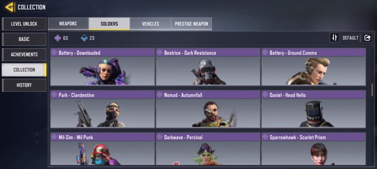 اکانت کالاف دیوتی موبایل کد 1409 - تصویر 3