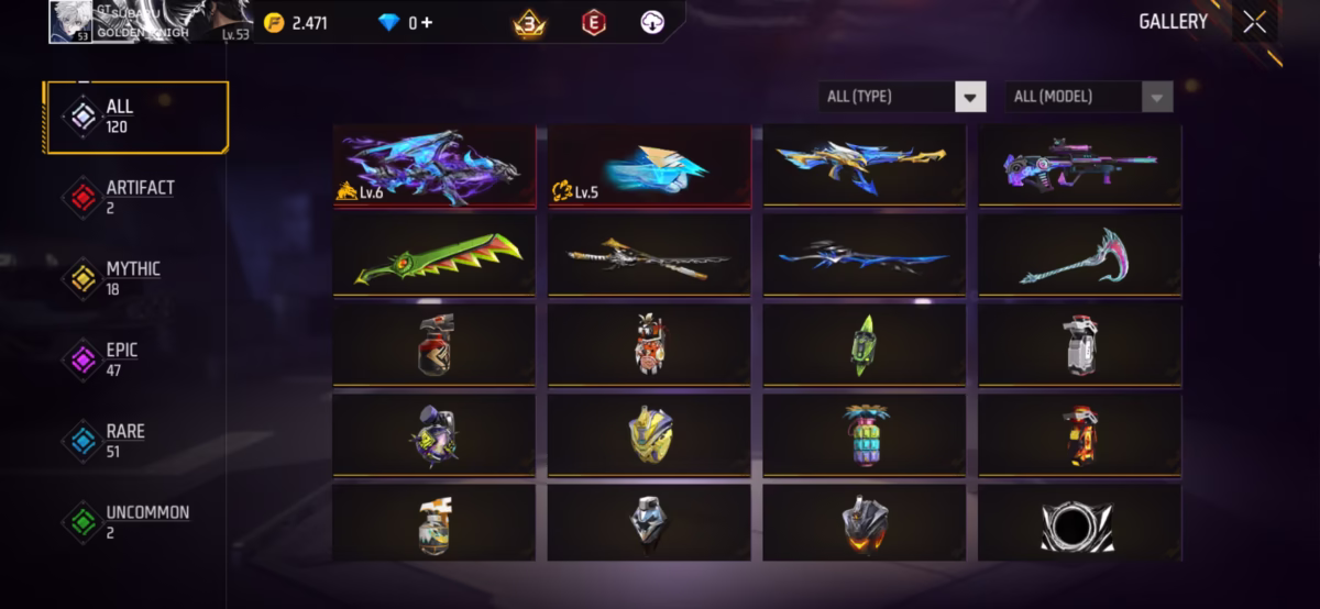 اکانت فری فایر کد 3062 - تصویر 2