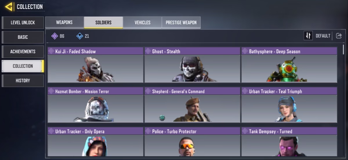 اکانت کالاف دیوتی موبایل کد 1431 - تصویر 3