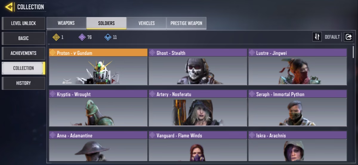 اکانت کالاف دیوتی موبایل کد 1430 - تصویر 3