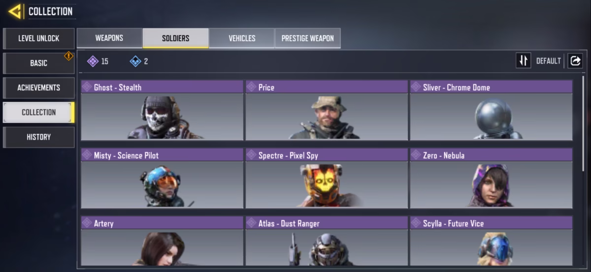 اکانت کالاف دیوتی موبایل کد 1433 - تصویر 3