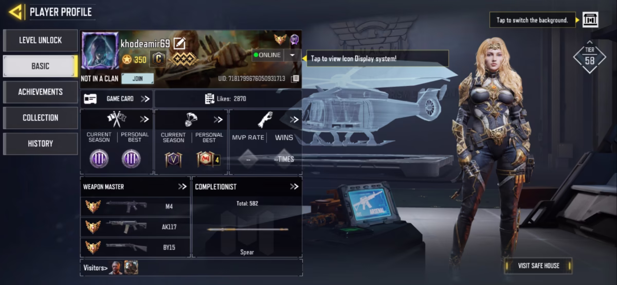 اکانت کالاف دیوتی موبایل کد 1434 - تصویر 4