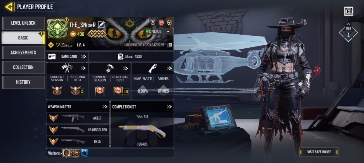 اکانت کالاف دیوتی موبایل کد 1373 2