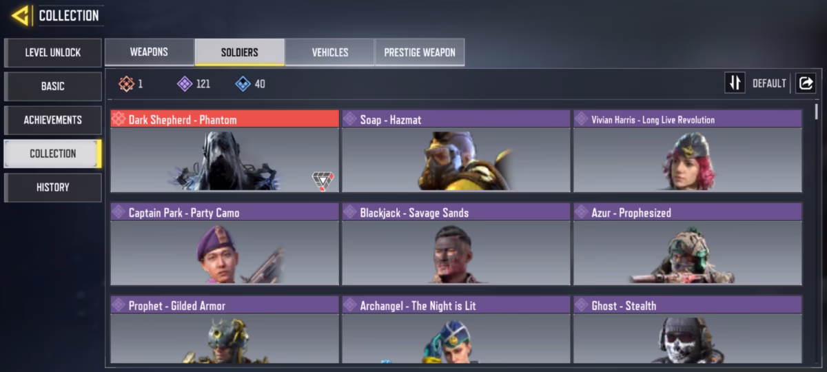 اکانت کالاف دیوتی موبایل کد 1375 - تصویر 3