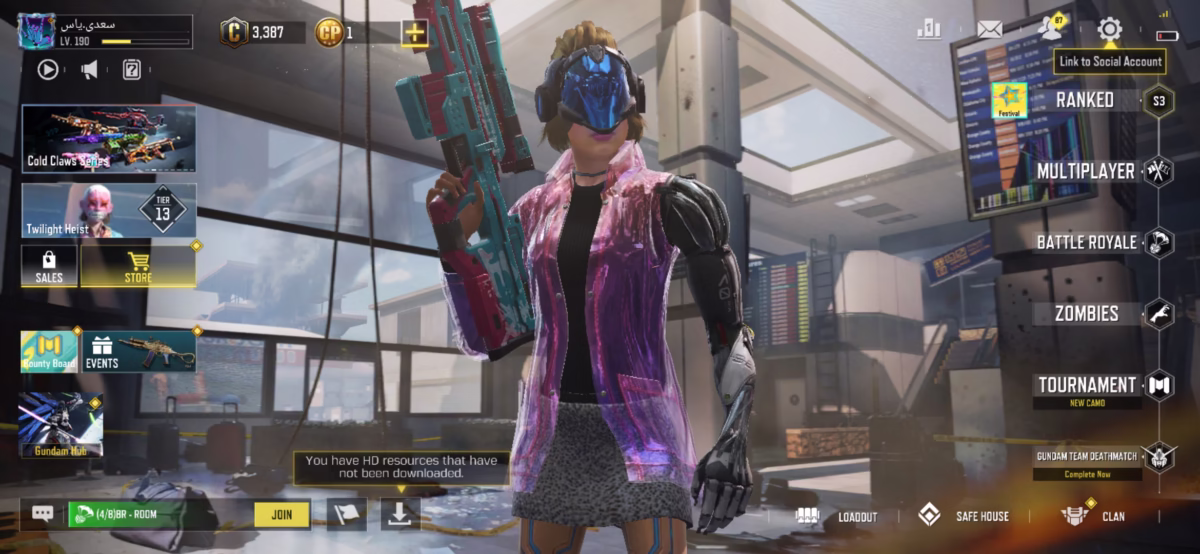 اکانت کالاف دیوتی موبایل کد 1386 - تصویر 4