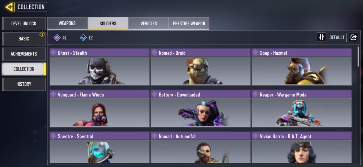 اکانت کالاف دیوتی موبایل کد 1386 - تصویر 3