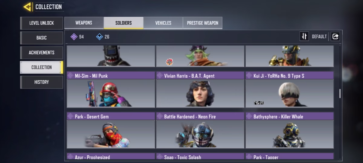 اکانت کالاف دیوتی موبایل کد 1401 - تصویر 3