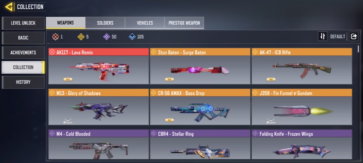 اکانت کالاف دیوتی موبایل کد 1406 - تصویر 2