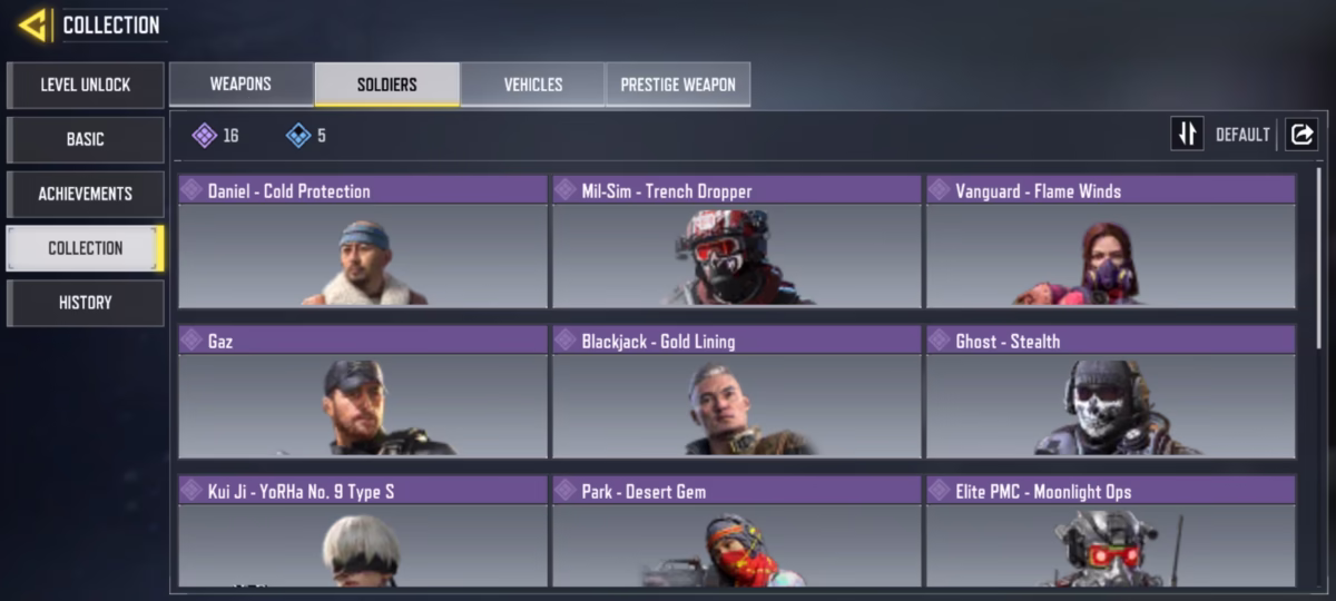 اکانت کالاف دیوتی موبایل کد 1406 - تصویر 3