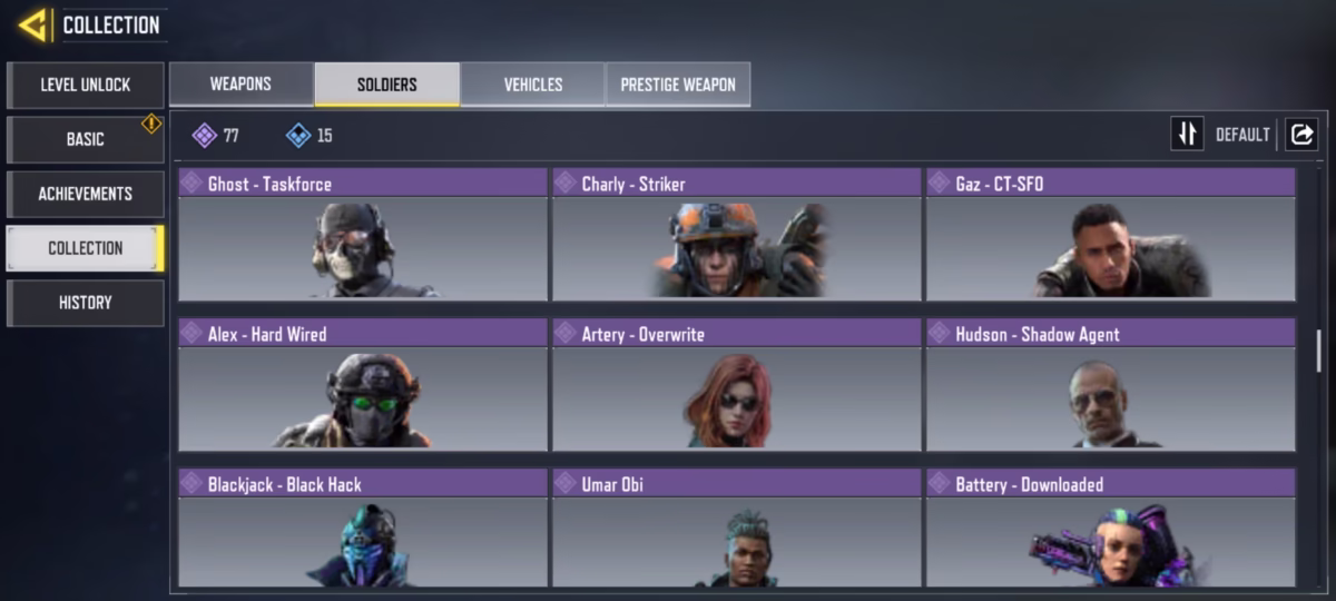 اکانت کالاف دیوتی موبایل کد 1426 - تصویر 3