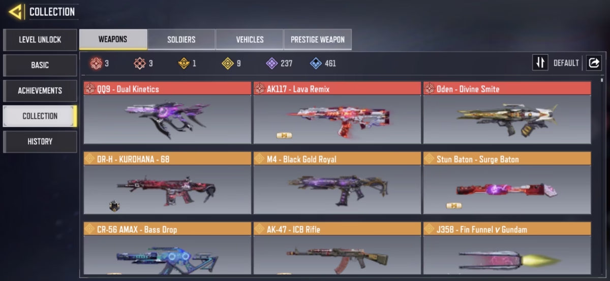 اکانت کالاف دیوتی موبایل کد 1388 - تصویر 2