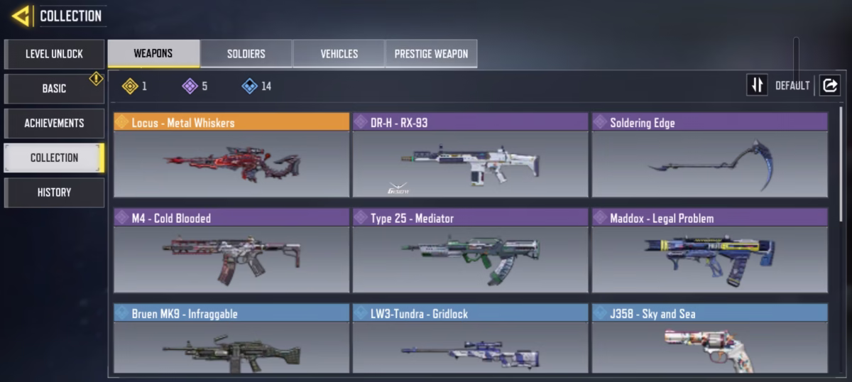 اکانت کالاف دیوتی موبایل کد 1392 - تصویر 2