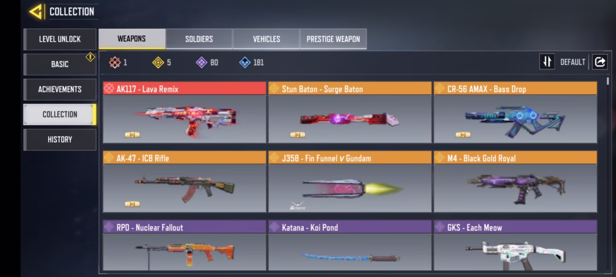 اکانت کالاف دیوتی موبایل کد 1402 - تصویر 2