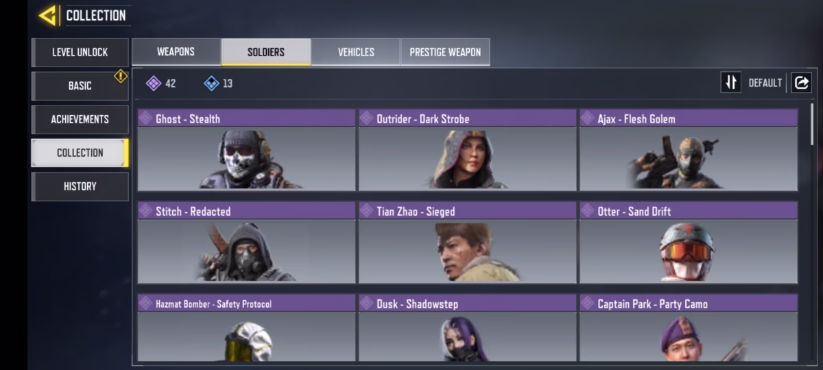 اکانت کالاف دیوتی موبایل کد 1402 - تصویر 3