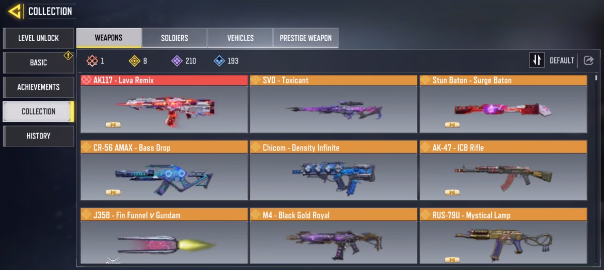 اکانت کالاف دیوتی موبایل کد 1408 - تصویر 2