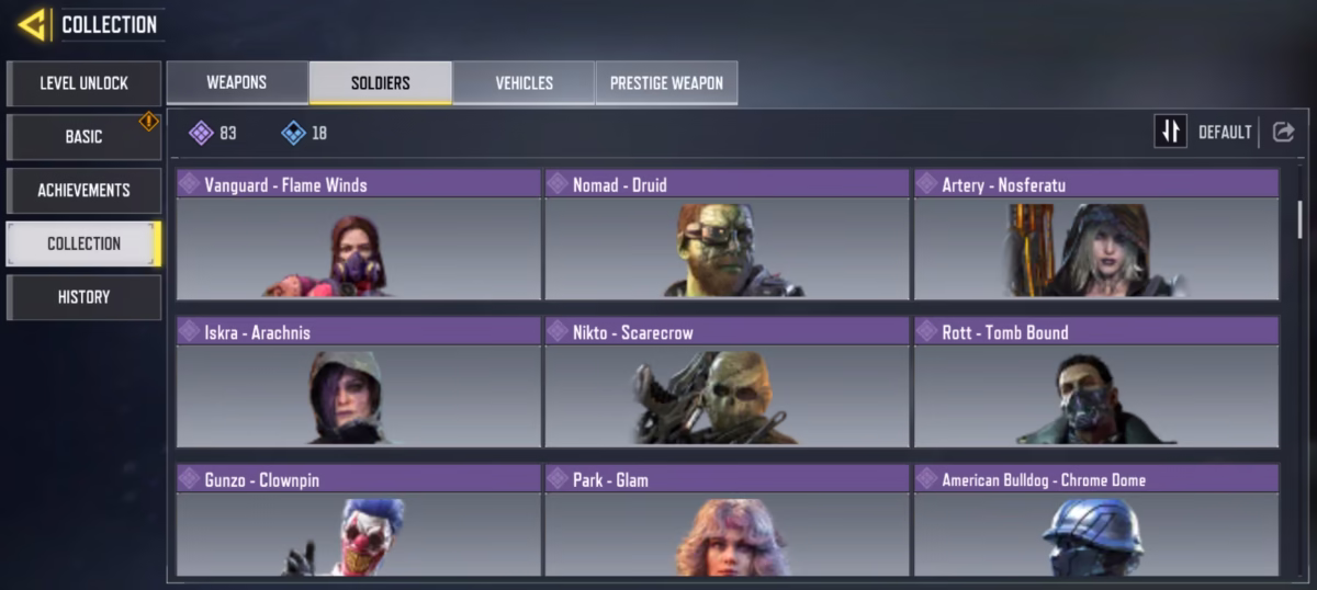 اکانت کالاف دیوتی موبایل کد 1422 - تصویر 3