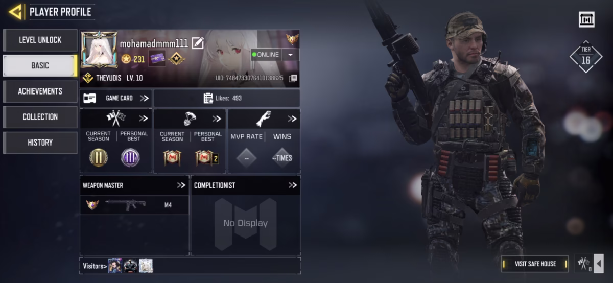 اکانت کالاف دیوتی موبایل کد 1416 - تصویر 4