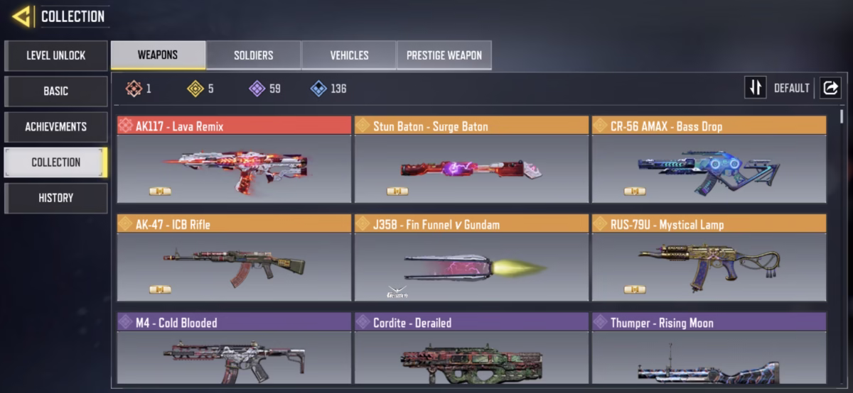 اکانت کالاف دیوتی موبایل کد 1416 - تصویر 2