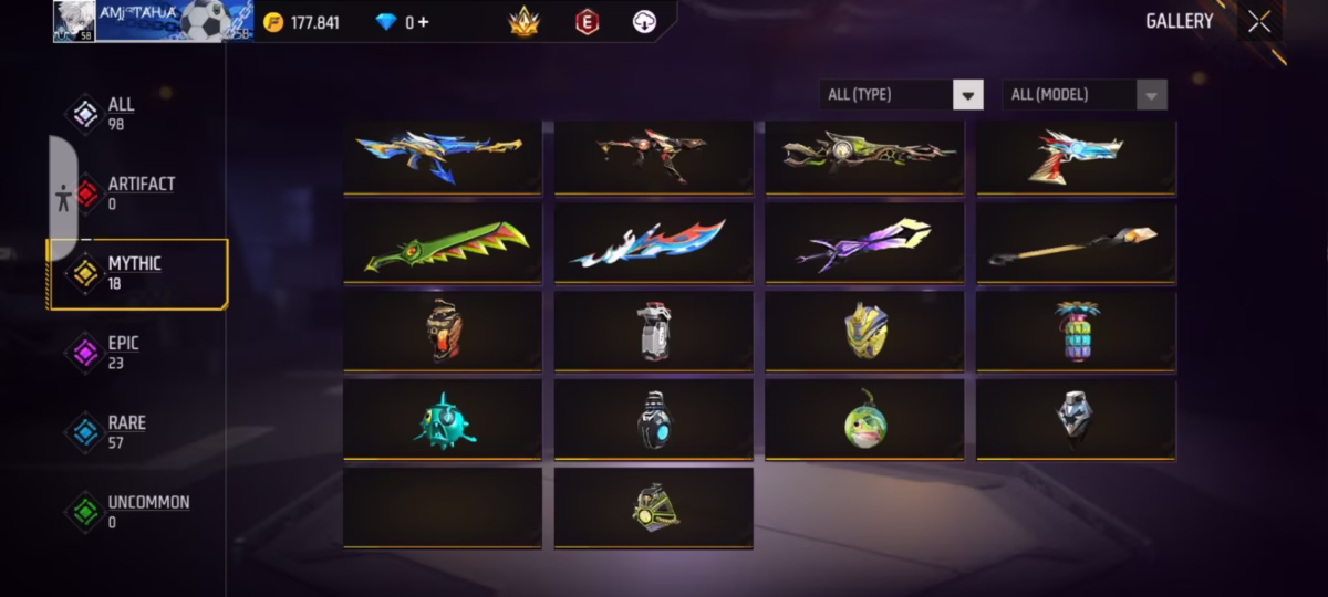 اکانت فری فایر کد 3076 - تصویر 2