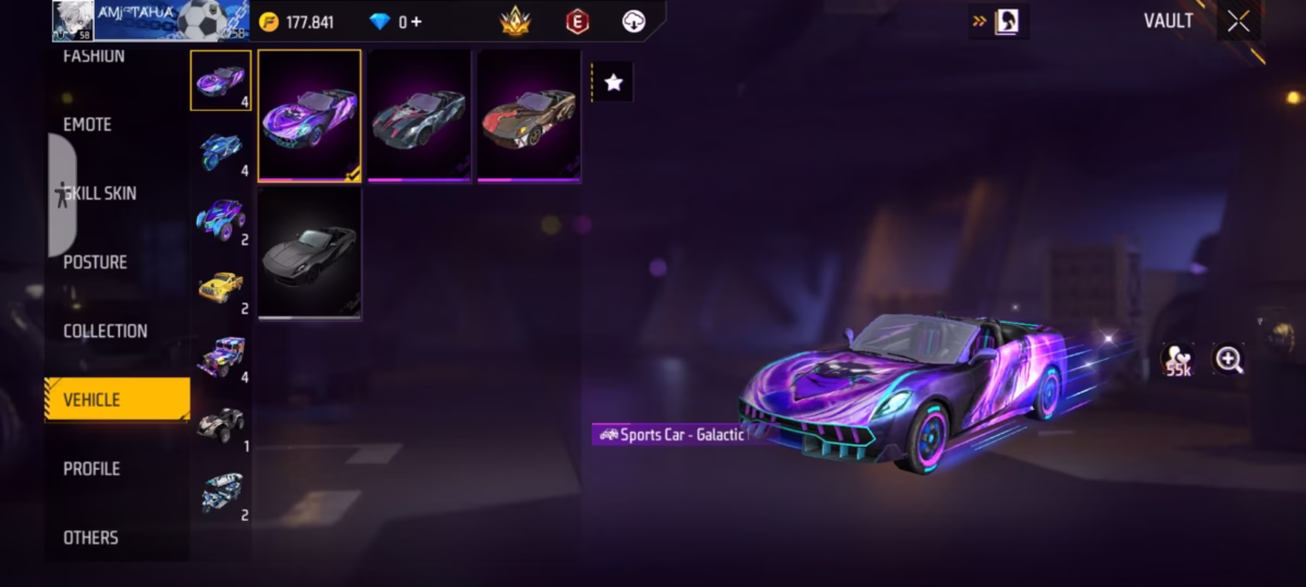 اکانت فری فایر کد 3076 - تصویر 4