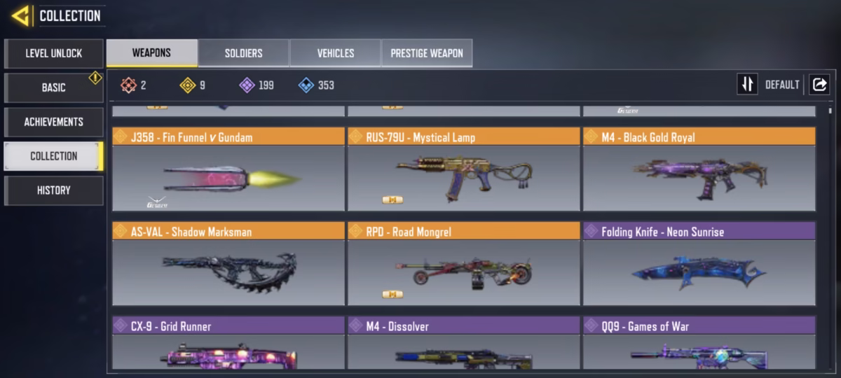 اکانت کالاف دیوتی موبایل کد 1439 - تصویر 4