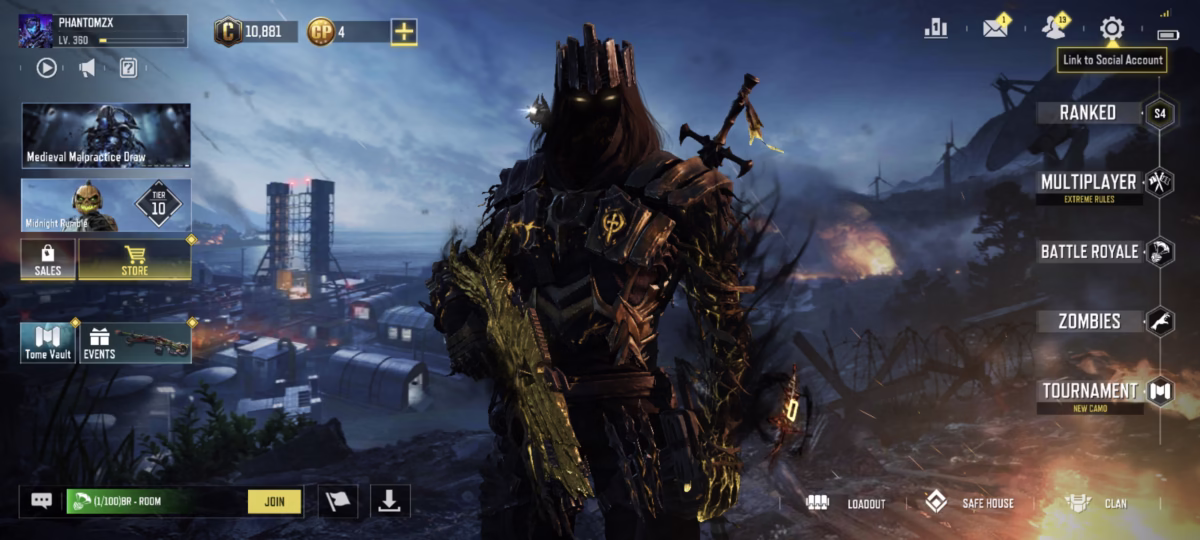 اکانت کالاف دیوتی موبایل کد 1448 - تصویر 1