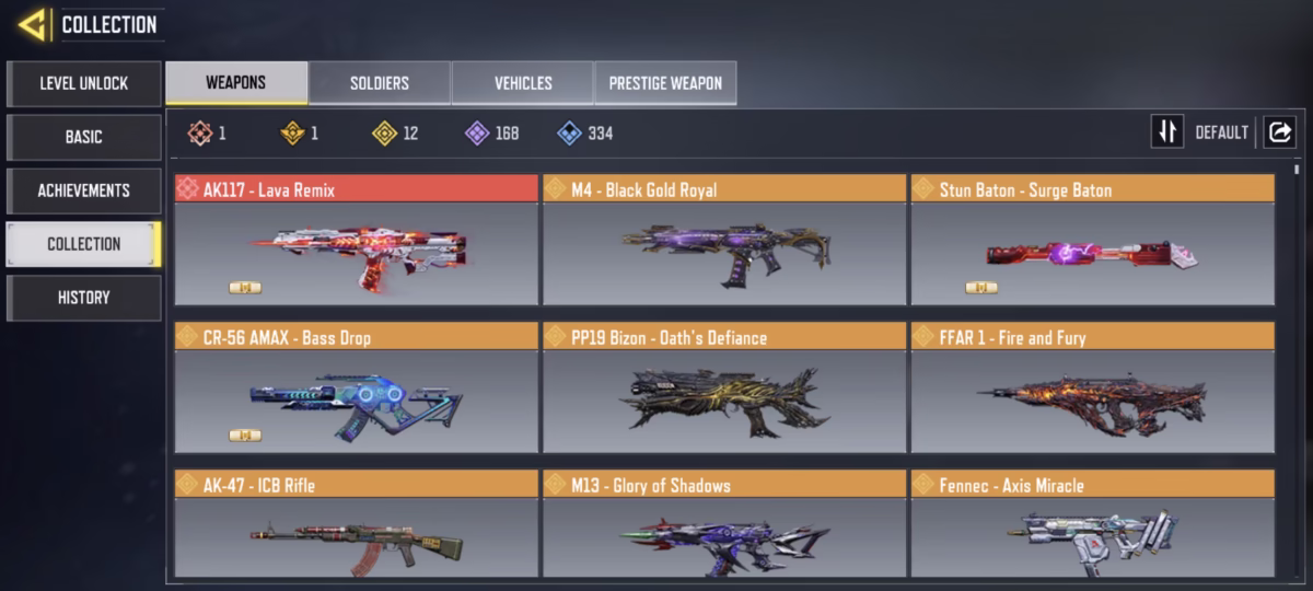 اکانت کالاف دیوتی موبایل کد 1448 - تصویر 2