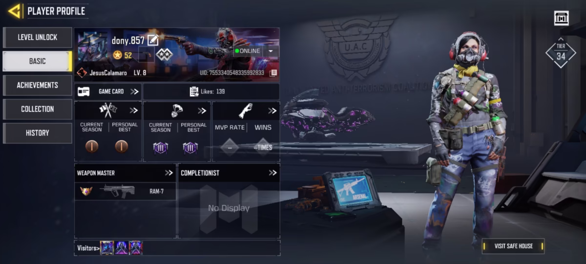 Screenshot_2025-10-21-20-07-15-524_com.activision.callofduty.shooter اکانت کالاف دیوتی موبایل کد 1480 - تصویر 1