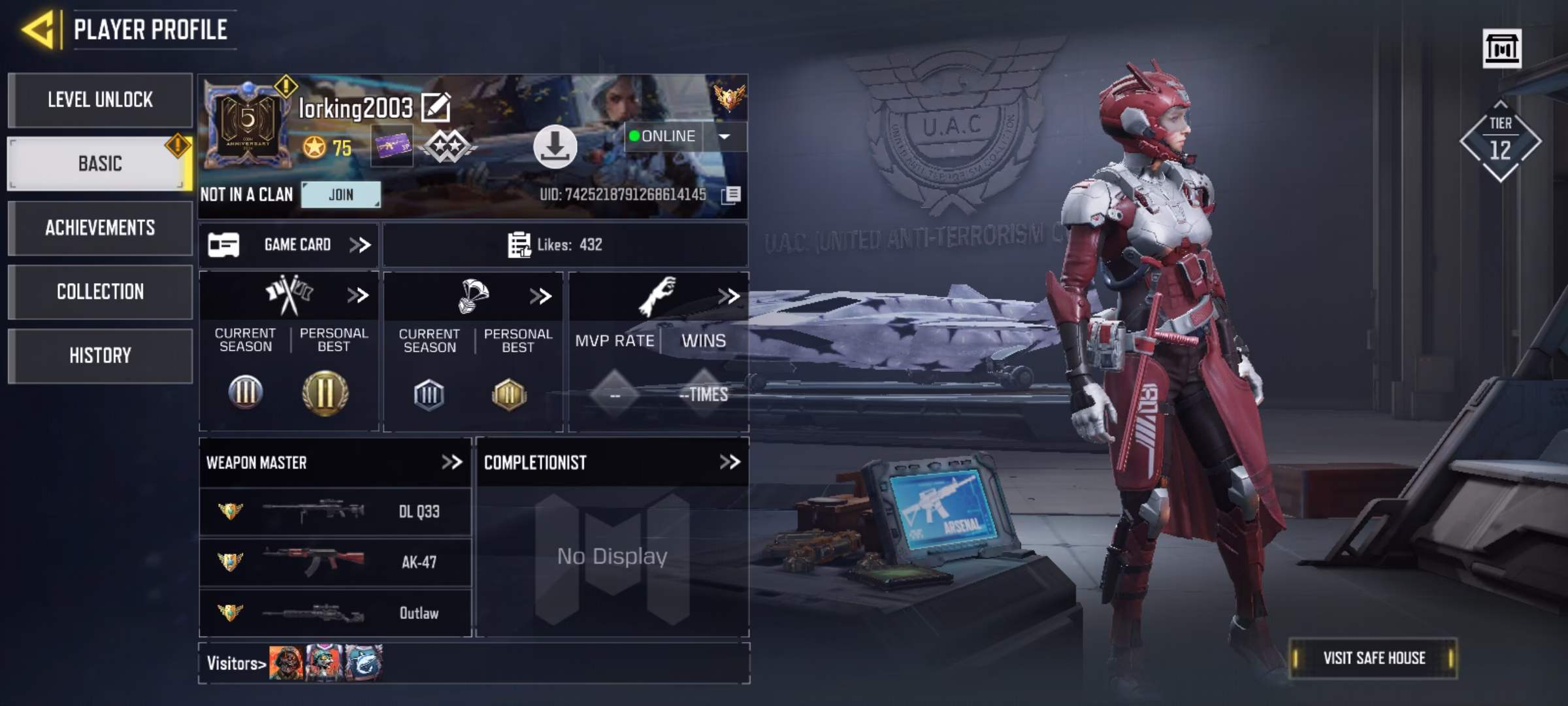 Screenshot_2025-10-27-17-26-56-584_com.activision.callofduty.shooter اکانت کالاف دیوتی موبایل کد 1495 - تصویر 1